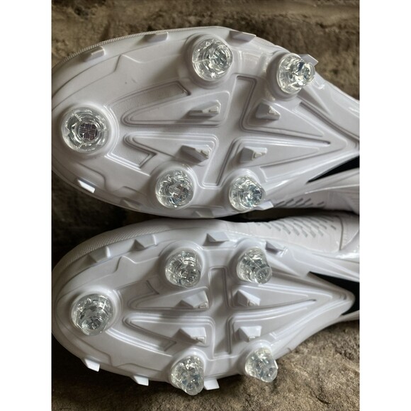 Nike Alpha Menace Pro 2 D White Football Detachable Cleats CK4277-100 Mens 13 - Picture 7 of 8